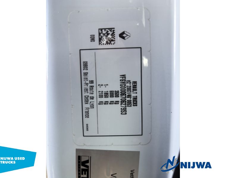 RenaultMaster T35 145 Laadklep + Zijdeur